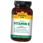 Looduslik E-vitamiin, Looduslik E-vitamiin 400, Country Life 60 geelikapslit (36124001) 60softgels