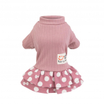Ramidos Lemmiklooma Koera Kleit T&auml;pitr&uuml;kiga Dressis&auml;rk Kleit Kassile V&auml;rskendavad Riided S roosa
