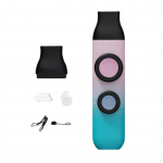 Reguleeritava tooniga Kazoo Color Double Hole laste muusikariistad roosa