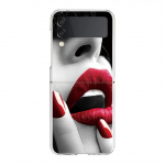 Samsung Galaxy Z Flip3 Flip4 Flip 4 3 5g l&auml;bipaistev lilleline k&otilde;va arvuti&uuml;mbris Samsung Galaxy Zflip3 Zflip4 Cat Fundas Coque jaoks ForGalaxyZFlip3(5G)