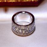 Solid S925 Sterling H&otilde;beda v&auml;rvi Kui L&otilde;igatud Teemant S&otilde;rmus Peen Anillos De Bizuteria Pulmah&otilde;be 925 Ehted Bijoux v&auml;&auml;riskivist S&otilde;rmused 10 valge