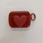 Cartoon 3D Relif p&otilde;rutuskindel k&otilde;rvaklappide &uuml;mbris Apple Airpods Pro 2 1 2nd 3 jaoks Cute Lovely Heart Ins Love juhtmevaba Bluetoothi ​​kate For Airpods 1 2