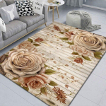 Nordic Plant Carpet elutoa diivanitekk Libisemiskindel lillematid Moodne minimalistlik magamistuba vooditekid 40x120cm