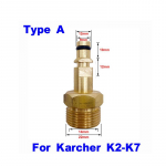 Kiir&uuml;henduse muundur k&otilde;rgsurve veep&uuml;stol Parkside/LAVOR/Karcher K2 K3 K4 K5 K6 K7 adapteri tarvikud auto jaoks For karcher