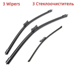 3 TK klaasipuhasti harjad VW Sharan MK3 2011-2019 28  16  14  Fit esiklaasile esiklaasile aknaharjad l&otilde;ikuritarvikud 2014 2015 2016 2017