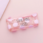 Armas Kawaii roosa kassi pliiatsikott Kirjatarbed Kingitus suur pliiatsikott l&auml;bipaistev pliiatsikott Koolitarbed T&ouml;&ouml;riistad heleroosa v&auml;rv