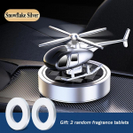 P&auml;ikeseenergia autode &otilde;huv&auml;rskendaja helikopteri parf&uuml;&uuml;m Automaitseainete tarbed Sisustustarvikud Propelleri p&ouml;&ouml;rlev parf&uuml;&uuml;m Silver helicopter