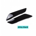 ABS Car Styling K&uuml;lgmise Poritiiba Ventiili Katte Poritiiva Dekoratsioon K&uuml;lgmise Spoiler Sobib BMW 5-seeria G30 G38 2018-22 Auto jaoks ABS shiny black