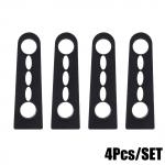 Ukseluku puhvri siiber Cadillacile ATS CTS CT4 CT5 jaoks Chevrolet Camaro helikindel isolatsioon vaikne kurt tihendi korgi summuti must