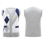 Lastele poistele stiilsed r&otilde;ivad varrukateta V-kaelusega teemantv&otilde;rega tr&uuml;kistiilis kudumine n&ouml;&ouml;biga suletav vest top 2-3 Years hall