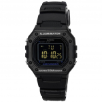 Casio Standardne digitaalne vaigust rihm, must numbrilauaga kvarts W-218H-1B meeste k&auml;ekell must