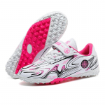 Turf sisejalgpallijalatsid lastele Jalgpallisaapad Poistele T&uuml;drukutele Klambrid Muru Treening Jalgpallisaapad Professionaalsed Spordijalatsid V&auml;lisfutsal Jalgpallijalats 35 punane