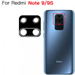 Tagumise tagakaamera klaasil&auml;&auml;tse vahetus Xiaomi Redmi Note 9 9s 10 10s Pro jaoks kahepoolse liimiga, remont Note 9 9s