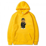 Harajuku Toy Bear Print Kapuutsiga dressipluusid T&auml;navar&otilde;ivad Hip Hop vabaaja Pullover Hoodid 2021 Unisexs Mood Outwear Riietus Unisex 2XL