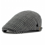 M&uuml;ts Autumn Plaid Berett Meeste Briti Forward Cap Naiste Cap Peaked Cap must/hall v&auml;rv