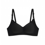 T&uuml;drukute aluspesu, v&auml;ike rinnahoidja, mugav ja mugav ilma terasr&otilde;ngata rinnahoidja teismeliste topp 32/70AB must