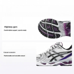 ASICS Gel Kayano 14 Silver Grape Naiste Tossud Valge Tume-Viinamari 1202A056-111 36