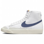 Nike Blazer Mid 77 Valge Hajutatud Sinine Naiste Tossud Sail CZ1055-125 36.5