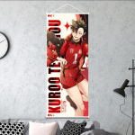 Anime Haikyuu Scroll Plakatid Seinale riputatav maal Kodurulli l&otilde;uend Kingitus 75x25cm
