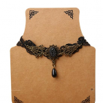 Naiste Vintage must lilleline pits pahkluu kett pahkluu sandaal k&auml;ev&otilde;ru jalg paljajalu