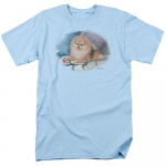 Wild Wings Pomeranian Portrait Dog Tee Helesinine Unisex T-s&auml;rk S