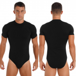 &Uuml;hev&auml;rviline Skinny Jumpsuit vabaaja body &Uuml;hes t&uuml;kis Trikooklubi kost&uuml;&uuml;m Trikoo aluss&auml;rk Fitness J&otilde;usaalile Sport Maadlus Singlet Meeste Pidžaamad L must