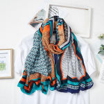 Cashew Dot s&uuml;gis-talvine uus sall naiste sooja kaelaga Long Beach r&auml;tik p&auml;ikesekaitsekreem imitatsioon puuvillane sall 180*90cm