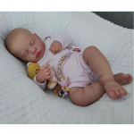 49 cm riidest kehasimulatsioon Reborn Doll Elutruu magav LouLou Taass&uuml;nd Baby Dolls Lapsed Vanurid saadavad m&auml;nguasja Rasedale Naise harjutamisele Kinginukk 49cm