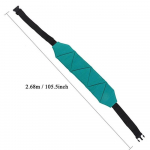 Reguleeritav voodikaitse turvarihmad Turvav&ouml;&ouml; Patsiendid Ratastoolid Istme V&ouml;&ouml;piirde tugevdamine Kinnitusrihmad Eakate hooldus 2.68m roheline