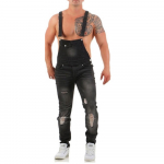 Meeste rinnahoidjad Slim Fit Siiami rihmaga teksad XL hall