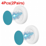 2 paari seinakinnitusega tugeva magnetiga konksude hoidikukonks k&uuml;lmkapi kleebise jaoks. Kaugjuhtimispuldi hoiustamishoidik Kodu organiseerimiskonksud 2 Pairs White
