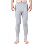 Mehed Talvised Pikad Johns Suure elastsusega Pehme Puhas V&auml;rv K&otilde;rge V&ouml;&ouml;koht Paks Soe Ava jalgevahe Slim Fit Skinny Casual Plus Size Pahkluu v&ouml;&ouml;ga pikkus 3XL tumehall v&auml;rv