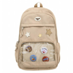 Star Print College Style suure mahutavusega seljakott p&otilde;hikooli &otilde;pilastele Naiste seljakott must