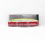 Megabass Vatissa 115F Floating Lure GP Aurora reaktsioon (9291)