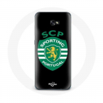 Samsung Galaxy A3 2017 &uuml;mbris scp sportliku portugali musta taustaga