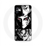 &Uuml;mbris Xiaomi Redmi Note 5 Pro Sangoku Naruto Luffy &uuml;heosalise Dragon Ball Z mustvalge taustaga anime manga jaoks