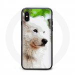 Iphone XS Max &uuml;mbris samojeedi valge