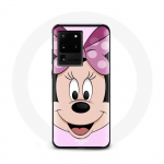 &Uuml;mbris Samsung Galaxy S20 Ultra Minnie Mouse Cartoon Pink jaoks