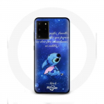 &Uuml;mbris Samsung Galaxy S11 Plus Stitch Ohana Quote jaoks