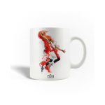 Mug en C&eacute;ramique NBA Ligue Sportive Basketball Art Wallpaper