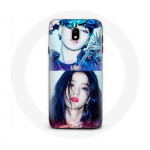 Coque pour Samsung Galaxy J3 2017 Blackpink Groupe K-pop Filles Lisa et Jisoo Lovesick girls poster the album