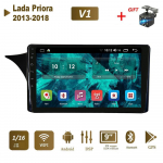 Androidi autoraadio Carplay Lada Priora 2013-2018 auto multimeedia videopleier GPS-navigatsioonis&uuml;steem WIFI 2+32GB 1+16GB