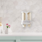 Topsihoidja &Uuml;hekordselt Kasutatavate Ekstraheerimistopside Korraldaja Veehoidja T&otilde;mmatav Seinale Paigaldatav