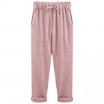 Naiste elastse v&ouml;&ouml;kohaga A-joonelised taskutega p&uuml;ksid Kitsenevad p&uuml;ksid Laia s&auml;&auml;rega p&uuml;ksid &scaron;ikkad sirged p&uuml;ksid lahtised p&uuml;ksid vabaaja k&otilde;rge v&ouml;&ouml;kohaga p&uuml;ksid 4XL