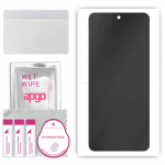 apgo Hydrogel Privacy Matte Screen Protector for Vivo Y02t, Anti Spy, Hydrogel Film, Flexible, Soft TPU with positioning layer easy installation