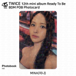 KAKS KORDA 12. minialbum valmis olema POB BDM JYP MP SW WM 10 versioon KPOP K-POP Mina - BDM (Photobook)