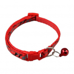 Armsa kellukesega reguleeritava koerakassi kaelarihm kutsikate kassipoegade jaoks stiilse kamuflaažimustriga sinine