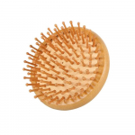 K&auml;eshoitav &otilde;hkpadja massaažikamm Kaasaskantav bambusest peanaha massaažihari Antistaatiline Acupoint Meridian Brush juuksetarvikud