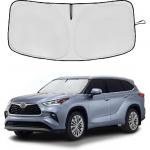 Esiklaasi visiir sobib Toyota Highlander 2020-2024 kahekihilise 240T esiakna p&auml;ikesevari kohandatud sobivusega p&auml;ikesevarjuga kokkupandav p&auml;ikesevarju plokk UV 4Runner 2010-2024