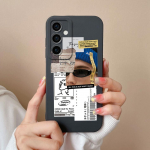 Samsung M15 A15 A55 A35 S24 Ultra S24+ F15 telefoni kaane&uuml;mbriste jaoks mood poiss, t&uuml;druk Kvaliteetne silikoonist pehme kaamera kaitsekork kaitseraud Galaxy jaoks Samsung S24 Ultra